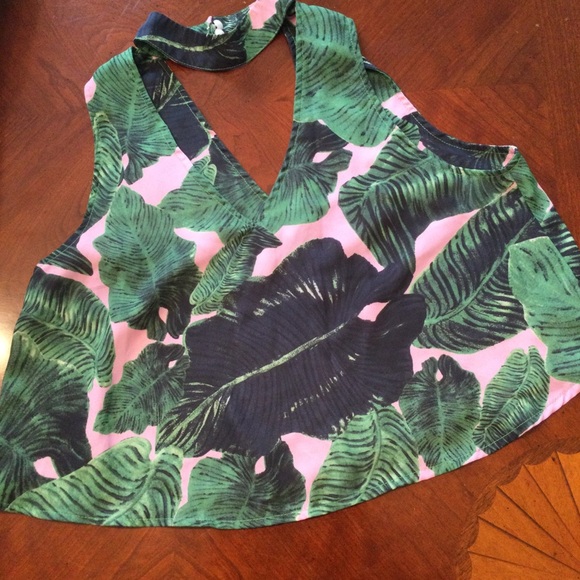 Tropical Matching Top/Short Rompet Set. Size S - Picture 2 of 8